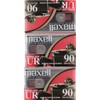 Maxell Audio Cassette, Normal Bias UR 90 Minutes (Pack of