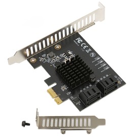 PCI E to SATA3.0 Ports Expansion Card 6Gbps 4 SATA3.0 Port Compatible SATA1.0 SATA2.0 SATA Controller Expansion Card