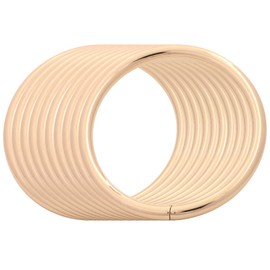 Bikicoco - Anillo en O de metal de 5 cm, no soldado, para bolsas, collares, zapatos y correas de cinturón, oro rosa, 10 unidades de oro rosa, 1