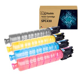Msudoku SP C430 C440DN Toner Cartridges Compatible for Ricoh SP C430 SPC430