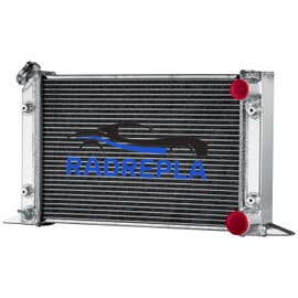 RADREPLA 3 Row Aluminum Radiator for VW Scirocco/Pro Stock Style Drag Radiador Crossflow Radiators