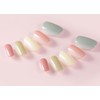 Yuzu Nail Wedding Nail Tip Round Nail Tip with Double