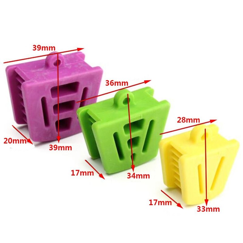 RZJZGZ Dental Oral Silicone Mouth Prop Bite Blocks Latex Free