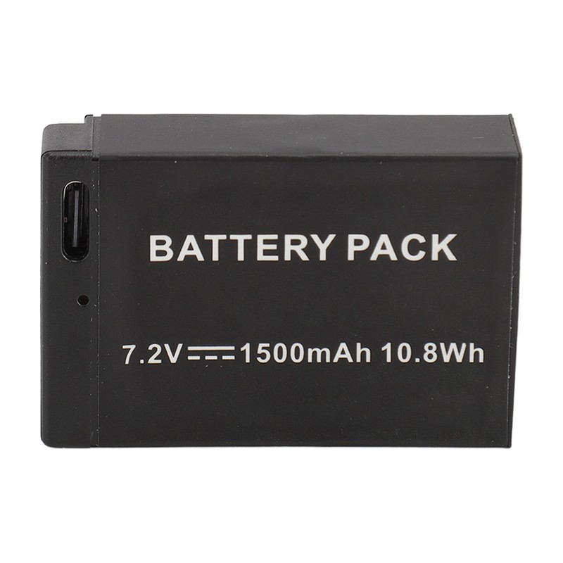 LP‑E17 Battery Pack 7.2V 1500mah Fast Charging Usb C Camera