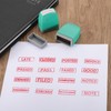 PATIKIL Scanned Notification Stamp Auto Ink, Red Ink Office Stamp