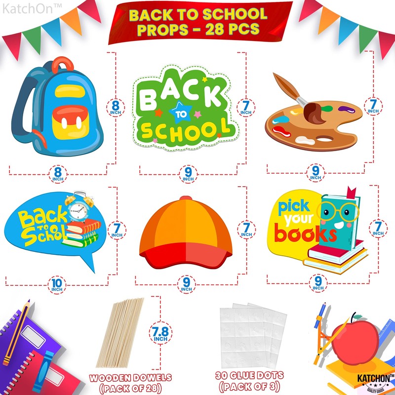 Back to School Time Props