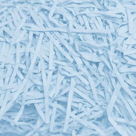 SHREDDED TISSUE PAPER IN 22 VARIOUS COLOURS 10g, 20g, 50g & 100g GIFT PACKAGING (BABY BLUE, 100g)