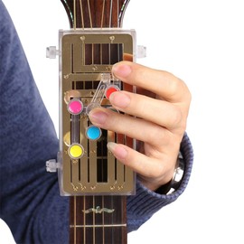 StyleBest Chord Buddy Guitar Learning System, Simply Press the Buttons and Play Guitar Tools, Guitar Learning System, Chromatic Tuner Snap On with 6 Universal Chords