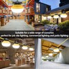 alitade 50ft LED Temporary Construction String Work Lights Industrial Grade