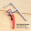 Quick Ratchet Guide Rail Clamp Alloy Steel Ratchet for Track