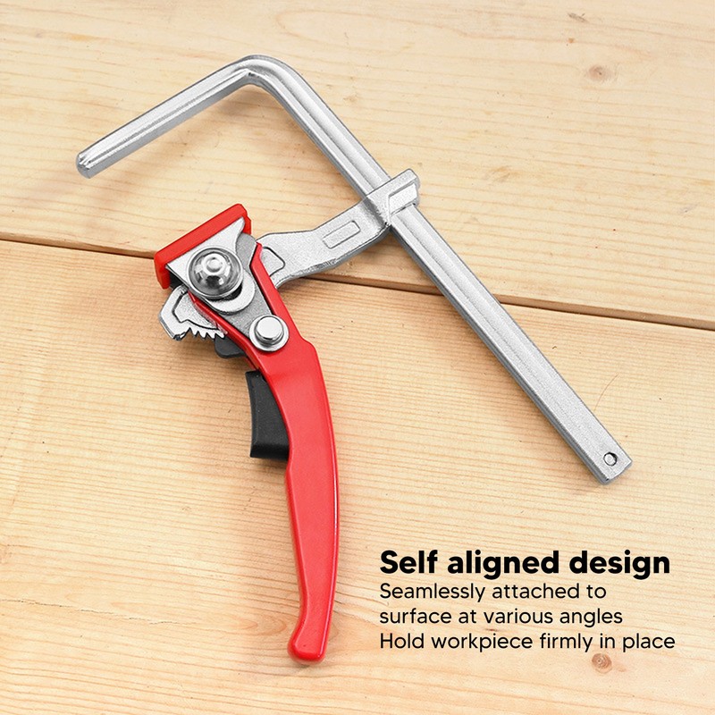 Quick Ratchet Guide Rail Clamp Alloy Steel Ratchet for Track