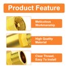 GASHER 1PCS Brass Check Valve DN20 3/4" Female and Male