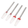 10pcs Nail Art Drill Bits Set Remove Nail Glue Stainless