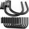 POROHOM 10PCS Heavy Duty E Track J Hooks，Large Steel 5"