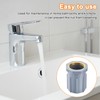 uxcell 1 Pcs 1.18 Inch Faucet Nut Fixed Base, Plastic