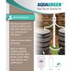 PF WaterWorks AQUAGREEN Rain Water Collection Downspout to Rain Barrel