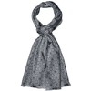 Lorenzo Cana 89202 Women's Scarf 100% Silk in Harmonious Grey