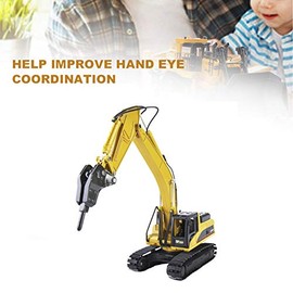 VGEBY1 Excavator Toy for Children, Construction Site Vehicles Assembly Construction Excavator Model Car Toy 1:50 Alloy Technology Construction Car Vehicle Toy Excavator