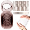 115Pcs Hair Bun Net Set, Ballet Hair Net, Incluede 50