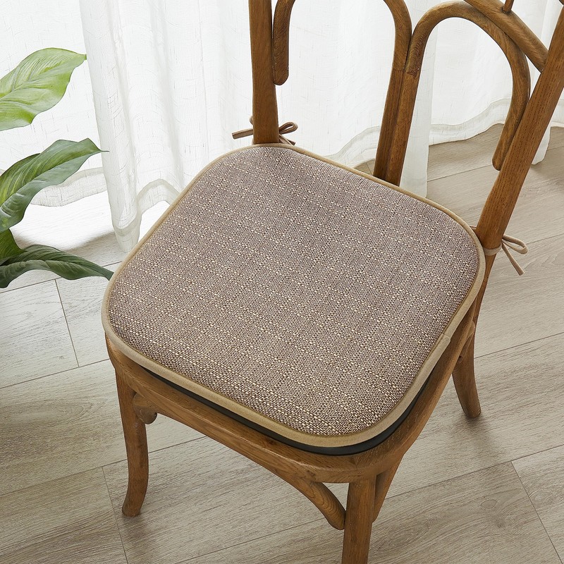 Elegant Comfort 8 Pack Chair Cushion Covers - Skid-Proof Rubber