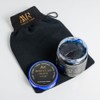 Moroccan Rituals Set: Exfoliating Black Soap & Bar with Blue