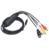 Video Capture Card USB to RCA S Video Converter Adapter