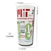 Catstudio Drinking Glass, Massachusetts Institute of Technology Glass Cup for