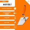 Mivos Masonry Trowel Trapezoidal Trowel 160 mm Stainless Steel -