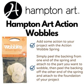 Hampton Art AWS006 Action Wobble Spring, 6-Pack