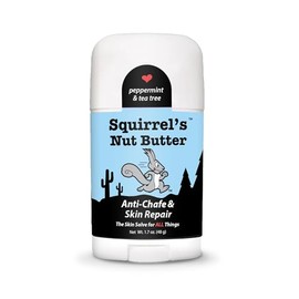 Squirrel's Nut Butter Anti Chafe Stick w/Peppermint & Tea Tree, 1.7oz