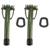 2 Pcs Gas Can Spout Replacement Universal Flexible Long Metal