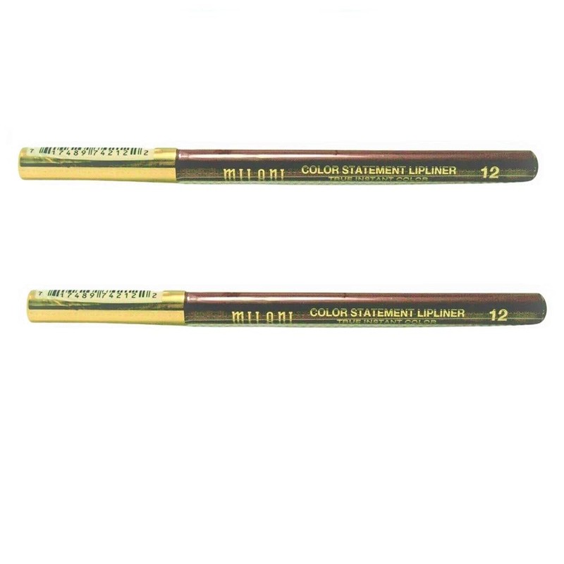 Pack of 2 Milani Color Statement Lipliner, Bordeaux 12