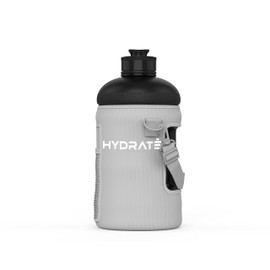 Hydrate Black Sleeve Accessory for XL Jug 2.2 Litre - Protective and Insulating Layer for Your XL Jug - Neoprene Cover for Your Water Bottle, Water jug