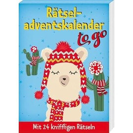 Rätseladventskalender to go 4: Mit 24 kniffligen Rätseln (Adventskalender für Erwachsene - 24 Rätsel)