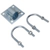 Antenna Mast Pipe Mount Stable Support Flexible Adjustment Aluminum Alloy