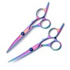Pet Hair Scissors Professional Stainless Steel Trimming Colorful Safety Pet