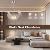 DDBESSIC 5 LED Chandelier Creative Bird Lamp for Dining Room