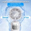 Portable Handheld Turbo Fan 5 Speeds Adjustable Rechargeable 4000mAh Cooling