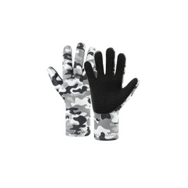 YDQUANI 3mm Wetsuit Gloves, Camouflage Neoprene Gloves Anti-Slip Warm Diving Gloves for Men Women Open Water Swimming Surfing Kayaking