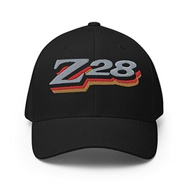 1978 Chevy Camaro Z28 Grille Retro Muscle Car Embroidered Closed-Back Structured Cap Flexible Fitted Hat