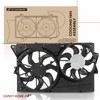 A-Premium Engine Radiator Cooling Fan Assembly Compatible with Select Ford
