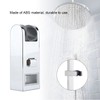 ABS Chromeplated Shower Slider Bar Rail Holder Stand, Suitable for