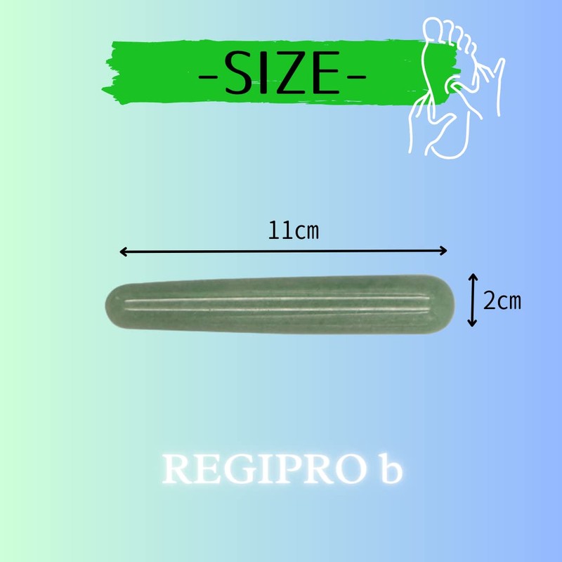 Regipro b Natural Stone Pressure Point Stick for Self-Care, Foot