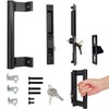 Young Dance Sliding Glass Door Handle Set with Lock -