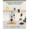 Bamboo Appliance Slider, Sliding Tray for Coffee Maker, Kitchen Countertop