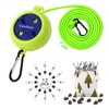 Caudblor Portable Camping Clothesline Cord,Retractable Travel Clothes line, Laundry Drying