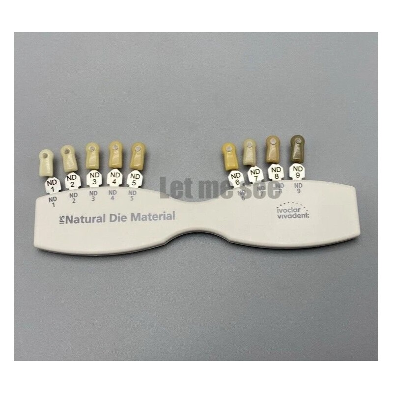Unbranded Dental IPS Natural Die Material Shade Guide Ivoclar Vivadent