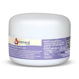 Desmaquillante de Ojos y Labios con Vitamina E y Aceite de Argán 60 g. Ayuda a Fortalecer y Alargar las Pestañas, y Previene los Labios Partidos