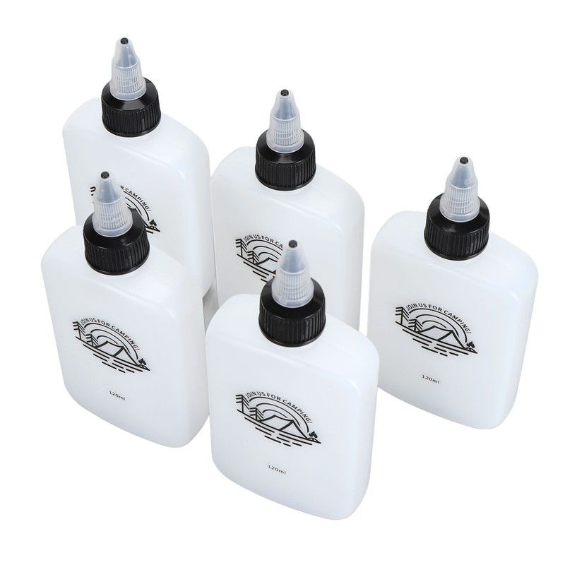 5pcs Small Oil Dispenser 120ml Leakage Proof Portable Compact Oil