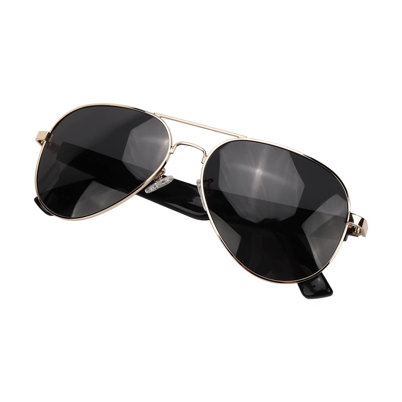 Bluetooth Sunglasses Gold Frame Smart Audio Glasses Stereo Speakers Music